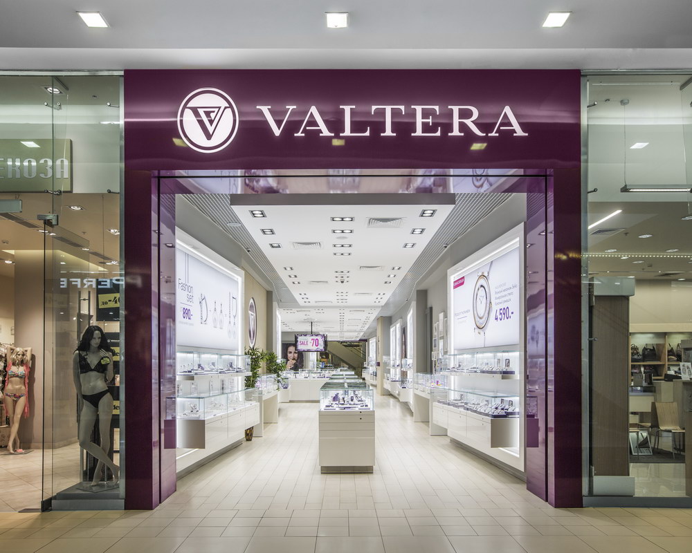Портфолио торгового оборудования и мебели Магазин ювелирных изделий "Valtera" рис. 1