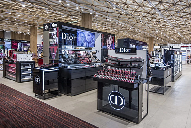 Портфолио - дизайн магазина DIOR