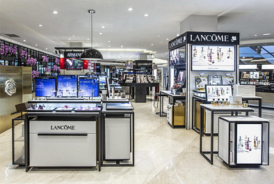 Торговая мебель для косметики «Lancome»
