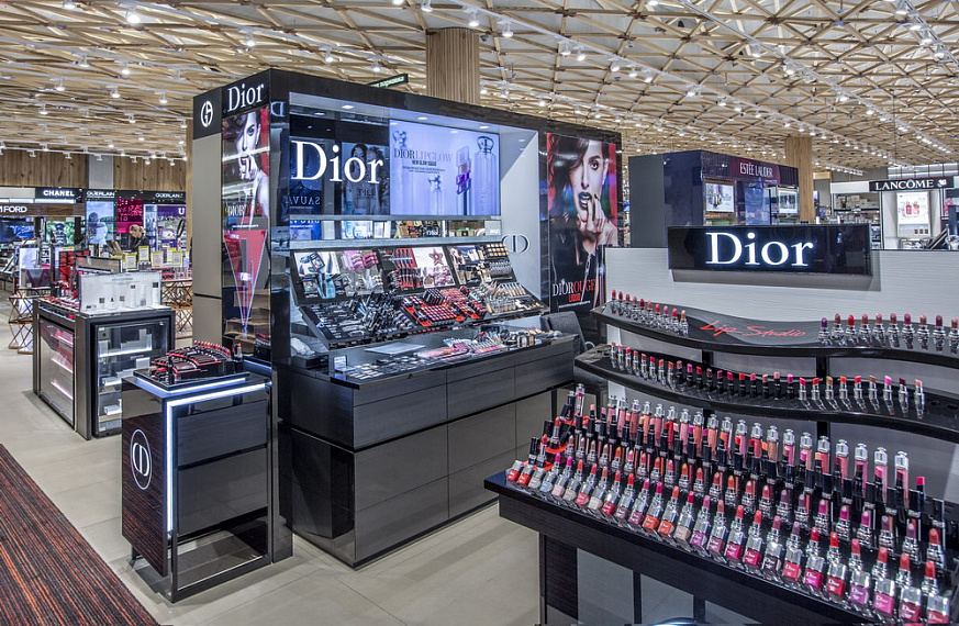 Портфолио торгового оборудования и мебели Золотое яблоко "Dior" рис. 4