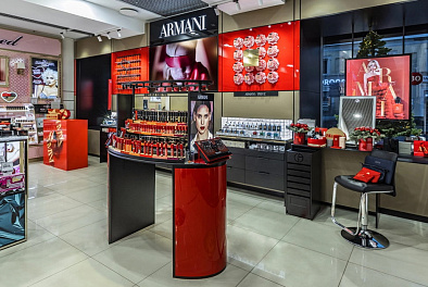 Портфолио - Дизайн для  магазина Armani